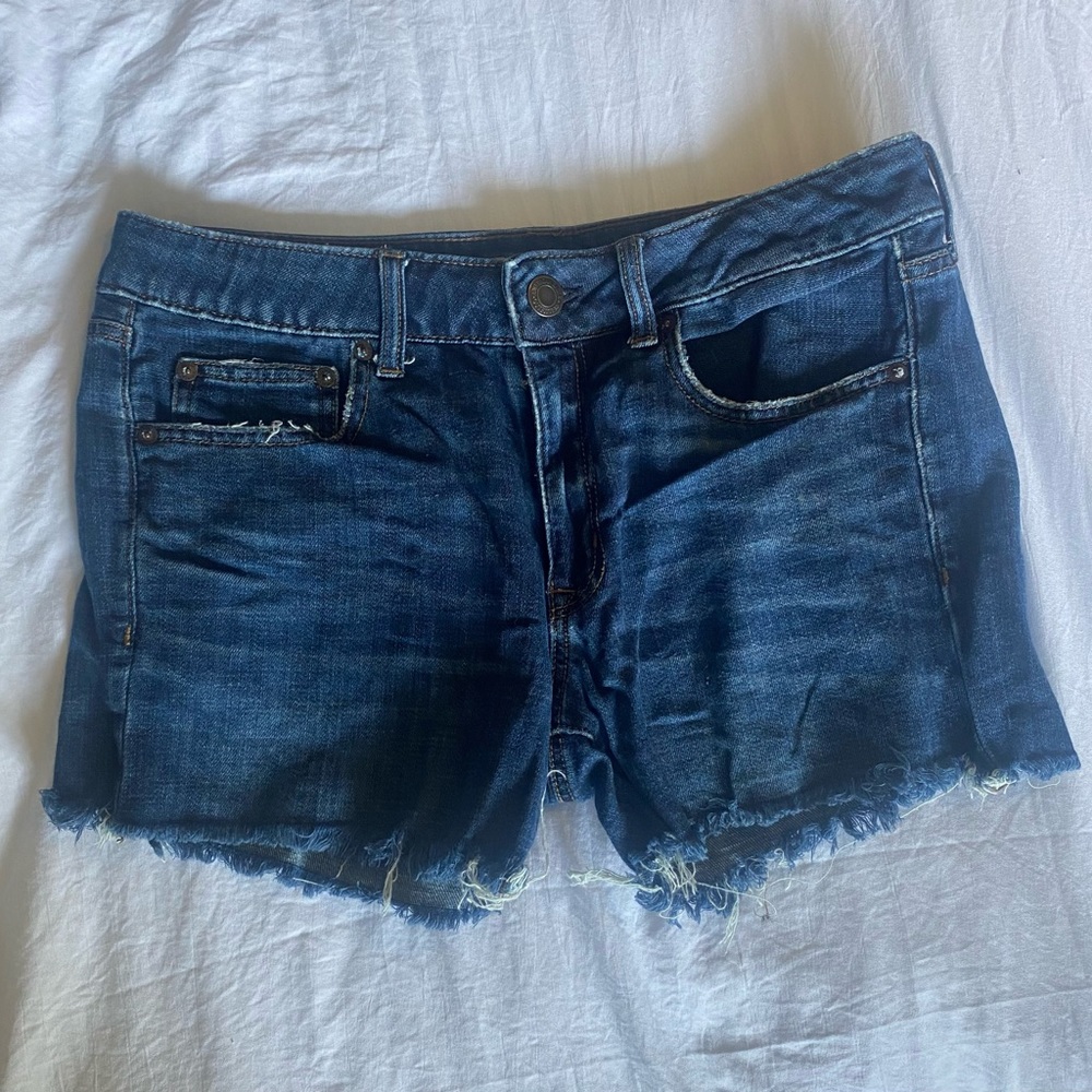 American Eagle Boy MIDI Denim Shorts